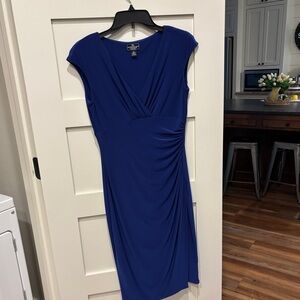 Vintage American Living Royal Blue Dress